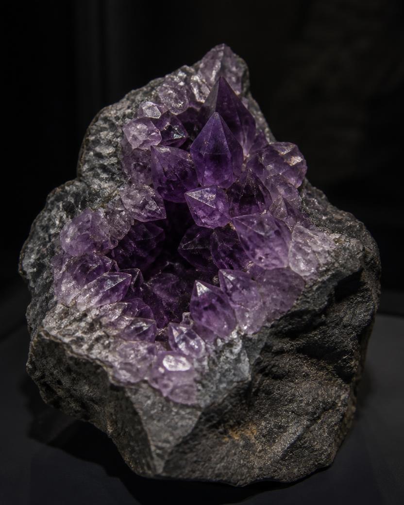 Natural rough Amethyst specimen from Rio Grande do Sul